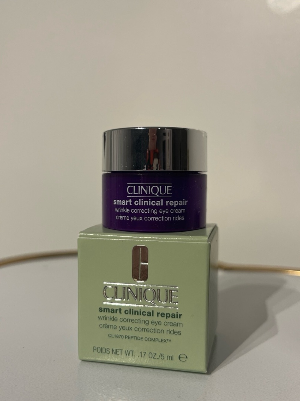Clinique Smart Clinical Repair Wrinkle Correcting Eye Cream NIB